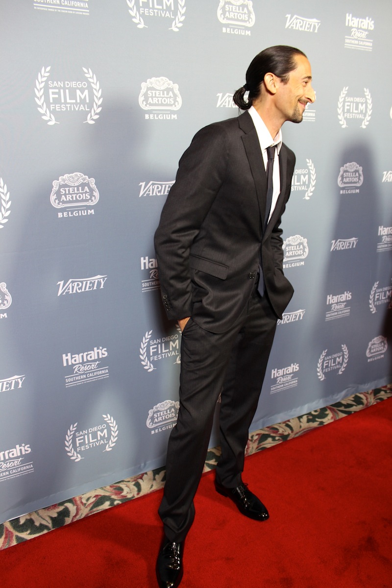 Adrien Brody Shows How To Dress Up At The San Diego Film Festival