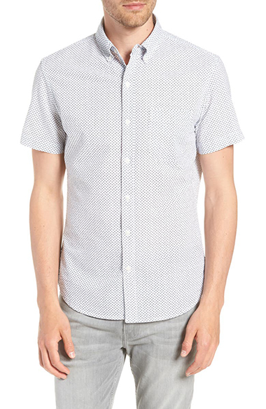 short sleeve button up shirts for men